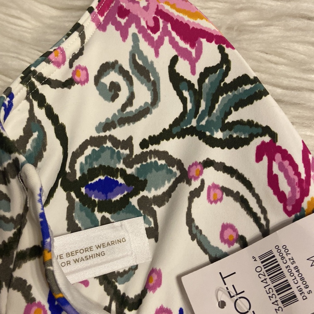 LOFT WOMEN’S ONE PIECE SWIM SIZE M BRAND NEW WITH TAG SEE ALL PHOTOS - Picture 11 of 12